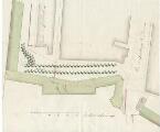 1 vue  - Plan de l\'aqueduc à la porte de Pierre. [18e siècle]. (ouvre la visionneuse)
