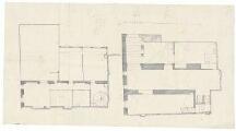 ouvrir dans la visionneuse : Falkenkeller, état ancien.- Plan des étages (?), [18e siècle].