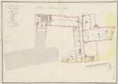 1 vue  - [Magasin des lits militaires et logement de l\'entrepreneur], plan du premier étage, 8 juin 1773. (ouvre la visionneuse)