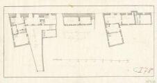 1 vue  - [Plan du logement de l\'exécuteur de la haute justice dans la rue dite Bickergass, Herrn MEGER auf der Bicher-Gass, 18e siècle]. (ouvre la visionneuse)