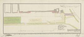 1 vue  - Plan général de l\'alignement de l\'Arsenal et la continuation de la rue du Broglie, 15 février 1783. (ouvre la visionneuse)