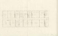 1 vue  - [Second projet du casernement de la maréchaussée au quartier de Saint-Jean, second étage, 1784] (ouvre la visionneuse)