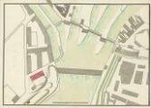 1 vue  - Projet du casernement de la maréchaussée au quartier de Saint-Jean, plan du local, plan de situation [1784 ou après 1793]. (ouvre la visionneuse)