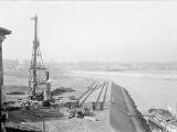 1 vue  - Vieux port aux Pétroles, branche Sud, achèvement terre-pleins (29 janvier 1927). (ouvre la visionneuse)