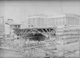 1 vue  - Nouvelle écluse sud, construction du pont-route ( 6 juin 1931). (ouvre la visionneuse)