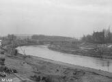 1 vue  - Déplacement du pont sur le Petit Rhin (23 janvier 1928). (ouvre la visionneuse)