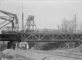 1 vue  - Déplacement du pont sur le Petit Rhin (5 mars 1928). (ouvre la visionneuse)