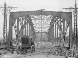 1 vue  - Déplacement du pont sur le Petit Rhin (12 mars 1928). (ouvre la visionneuse)