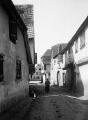 1 vue  - Gertwiller, rue du village (juillet 1902). (ouvre la visionneuse)