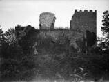ouvrir dans la visionneuse : Ottrott, château de Rathsamhausen, vue générale (juillet 1909).