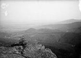 ouvrir dans la visionneuse : Mont Sainte-Odile, panorama vu du Schafstein (juillet 1902).