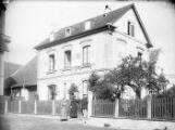 1 vue  - Gertwiller, maison familiale Blumer (septembre 1886). (ouvre la visionneuse)