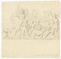 1 vue  - [Esquisse pour un bas-relief ornant le piédestal du monument à Kléber, Place Kléber]. [1838]. (ouvre la visionneuse)