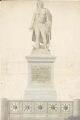 1 vue  - [Projet en couleur du monument à Kléber, piédestal et statue]. [1838]. (ouvre la visionneuse)