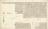 1 vue  - Plan d\'alignement d\'une partie de la rue des Orphelins à l\'angle de la place d\'Austerlitz. (ouvre la visionneuse)