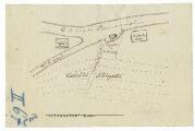 ouvrir dans la visionneuse : [Plan d'un terrain communal à la Robertsau, Strasbourg, lieudit Klöbsgarten], [1800].