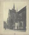 1 vue  - [Eglise Saint-Pierre-le-Jeune protestante, vue du portail de la façade sud]. [1910]. (ouvre la visionneuse)