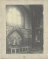 ouvrir dans la visionneuse : [Eglise Saint-Pierre-le-Jeune protestante, vue d'une peinture murale]. [1910].