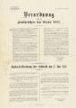 1 vue  - Verordnung über das Ausdreschen der Ernte 1917 und Bundesrat-Verordnung über Frühdrusch vom 2. Juni 1917. (ouvre la visionneuse)