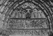 ouvrir dans la visionneuse : Bourges, tympan de la cathédrale Saint-Etienne.