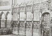 ouvrir dans la visionneuse : Rouen, cathédrale Notre-Dame, entrée de la sacristie du chapitre.