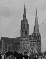 1 vue  - Chartres, cathédrale Notre-Dame. (ouvre la visionneuse)