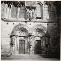1 vue  - Strasbourg, cathédrale, portail de l\'Horloge. (ouvre la visionneuse)