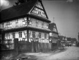 ouvrir dans la visionneuse : Oberseebach, maisons alsaciennes.
