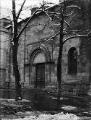 1 vue  - Strasbourg, façade de l\'église Saint-Etienne détruite en 1944. (ouvre la visionneuse)