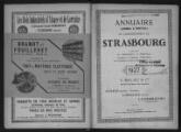 ouvrir dans la visionneuse : Annuaire d'adresses de la ville de Strasbourg, année 1927.