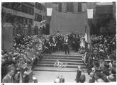 1 vue  - Monument de la Marseillaise place Broglie, inauguration. 14 juillet 1922. (ouvre la visionneuse)
