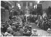 1 vue  - Monument de la Marseillaise place Broglie, inauguration. 14 juillet 1922. (ouvre la visionneuse)