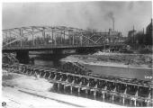 ouvrir dans la visionneuse : Pont du Petit Rhin, déplacement. 26 mars 1928.