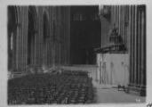 1 vue  - Cathédrale, intérieur, protection de la chaire. [1939]. (ouvre la visionneuse)