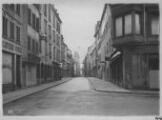1 vue  - Rue du Jeu des Enfants, charcuterie Frick. [1939]. (ouvre la visionneuse)