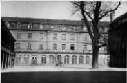 ouvrir dans la visionneuse : Lycée Fustel de Coulanges, cour intérieure, arbre.