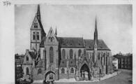 ouvrir dans la visionneuse : Eglise protestante Saint-Pierre le Jeune (reproduction d'une carte postale).