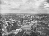 1 vue  - Panorama pris de la plateforme de la cathédrale vers le Temple Neuf, Saint Pierre le Jeune et Schiltigheim. (ouvre la visionneuse)