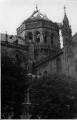 1 vue  - Tour Klotz (cathédrale), dégâts suite dus au bombardement aérien du 11 août 1944. (ouvre la visionneuse)