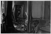 1 vue  - Palais Rohan, dégâts et décombres à l\'intérieur des salles du musée suite au bombardement aérien du 11 août 1944. (ouvre la visionneuse)