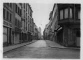 ouvrir dans la visionneuse : Strasbourg évacué, printemps 1940. Rue du Jeu des Enfants.