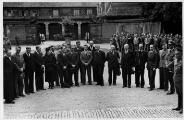 1 vue  - Autonomistes alsaciens. Retour à Strasbourg, accueil à l\'hôtel du Stadthalter le 23 juillet 1940. (ouvre la visionneuse)