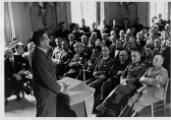 1 vue  - Discours de René Hauss lors d\'une conférence à Haguenau le 13 août 1940. (ouvre la visionneuse)