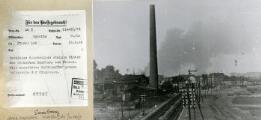 ouvrir dans la visionneuse : Sarrebourg, dépots de carburant en flammes. 19 juin 1940.
