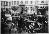 1 vue  - Visite officielle du président de la République Albert Lebrun à Strasbourg, dimanche 18 octobre 1936. (ouvre la visionneuse)