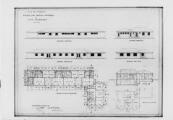 17 vues  - Stade vélodrome de Cronenbourg, construction (1933-1936), vestiaires (1955-1957) : plans. (ouvre la visionneuse)