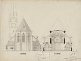 ouvrir dans la visionneuse : Projet Gustave Oberthür : façades, coupes, vues en plan.